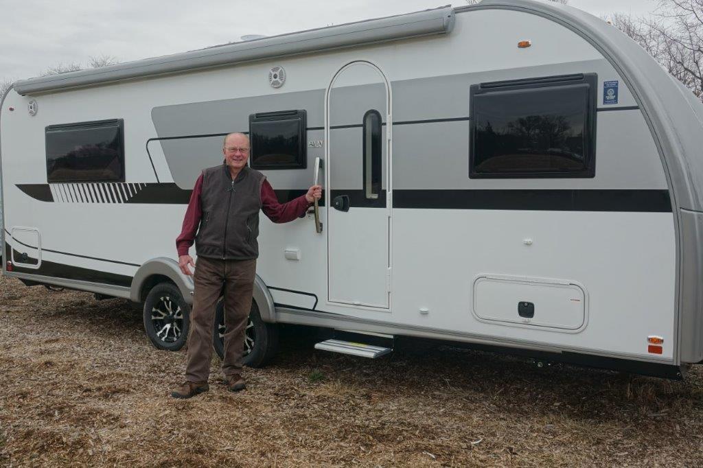 Tom Zibinski with His AVIA