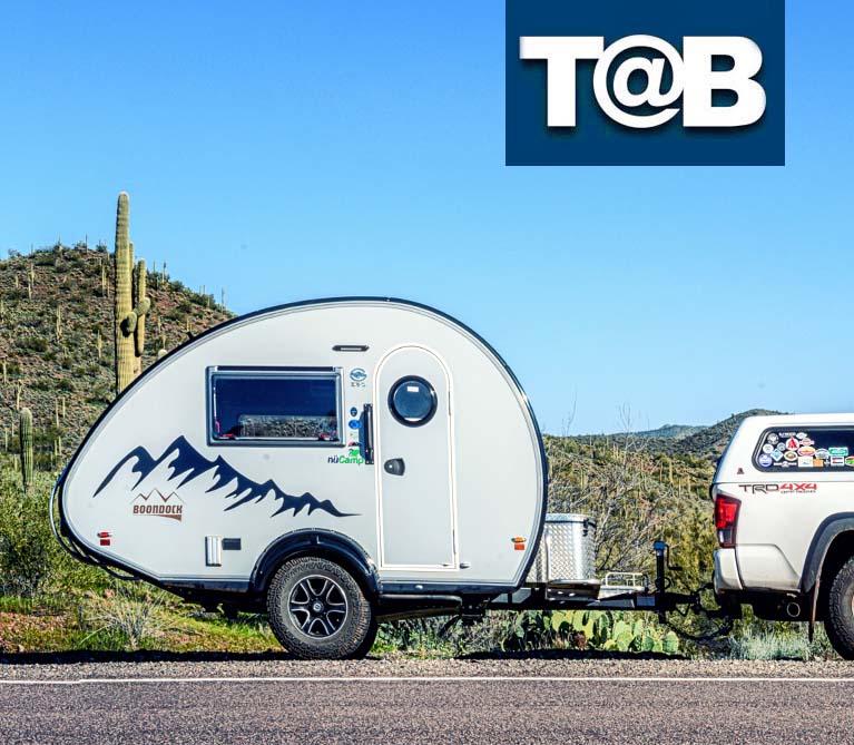 Tab 320 S Teardrop Campers The Iconic, Teardrop Camper With King Size Bed