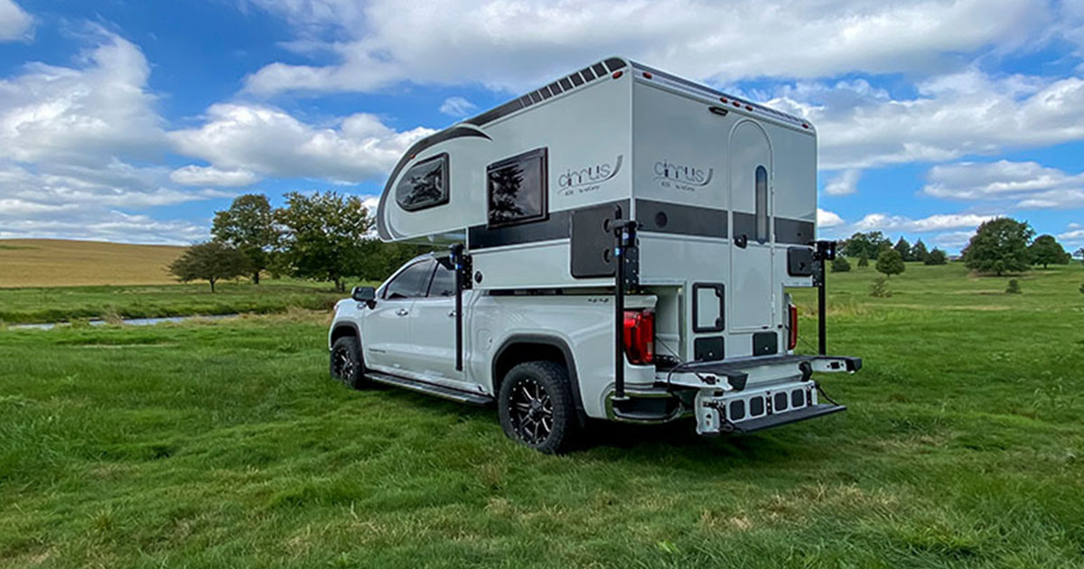 The Cirrus 620 And 820 Truck Campers Are Designed For The Half-Ton To 1-Ton  Trucks