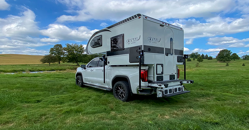 The Cirrus 620 And 820 Truck Campers Are Designed For The Half-Ton