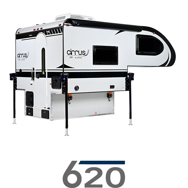 The Cirrus 620 And 820 Truck Campers Are Designed For The Half-Ton ...