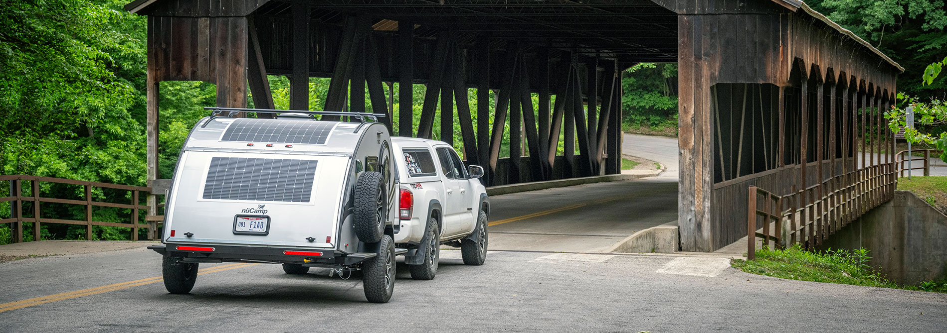 Vehicle driving with TAG trailer attached